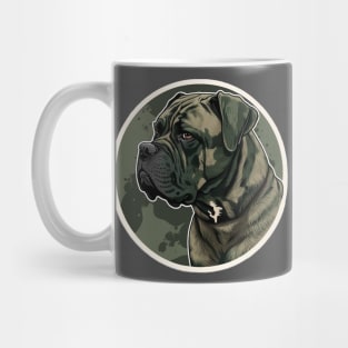 Cane Corso Camouflage Motif Mug